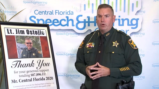 Polk deputy raises $80,000 to help children with speech, hearing impairments