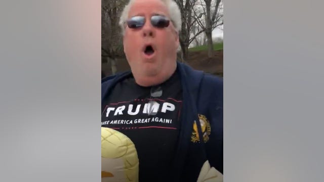 Trump supporter charged with assault after blowing on women near Virginia Trump club