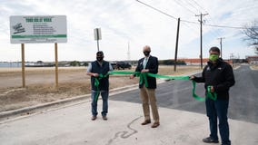 Reconstruction finished on first street in Taylor Streets Project