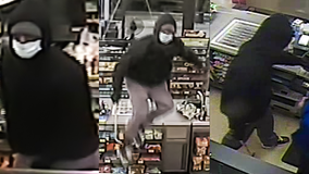 San Marcos police looking for suspect in gas station robbery