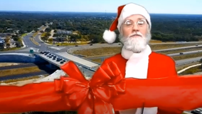 Santa cuts ribbon to mark completion of MoPac Intersections project