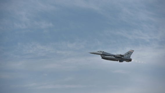 Wisconsin-based F-16 crashes in Upper Michigan during training