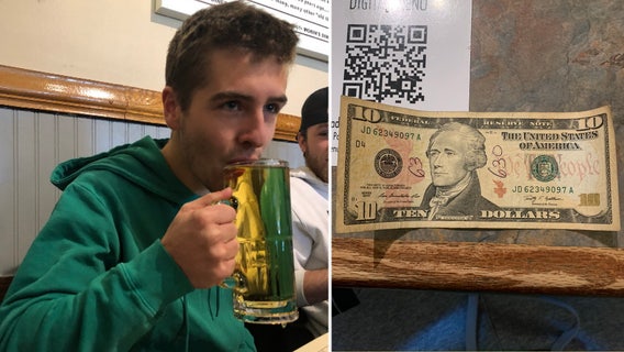 Father who died 6 years ago left son $10 to buy him his first beer when he turned 21