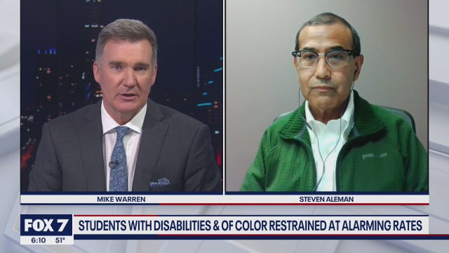 FOX 7 Discussion: Students with disabilities, of color restrained at alarming rates
