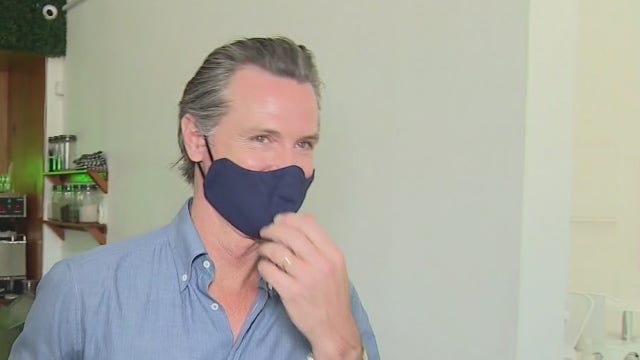 Gov. Newsom back in quarantine after staff member tests positive for COVID-19