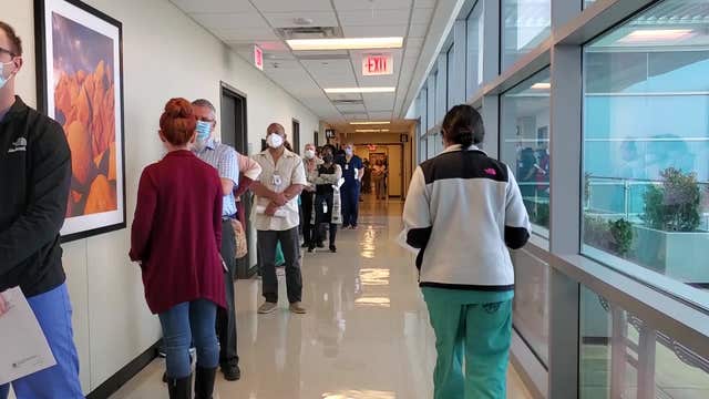 Fort Hood healthcare workers, first responders receive COVID-19 vaccine