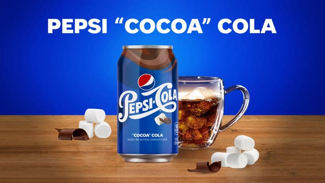 ‘Cocoa Cola’: Pepsi to release hot chocolate-flavored soda in 2021