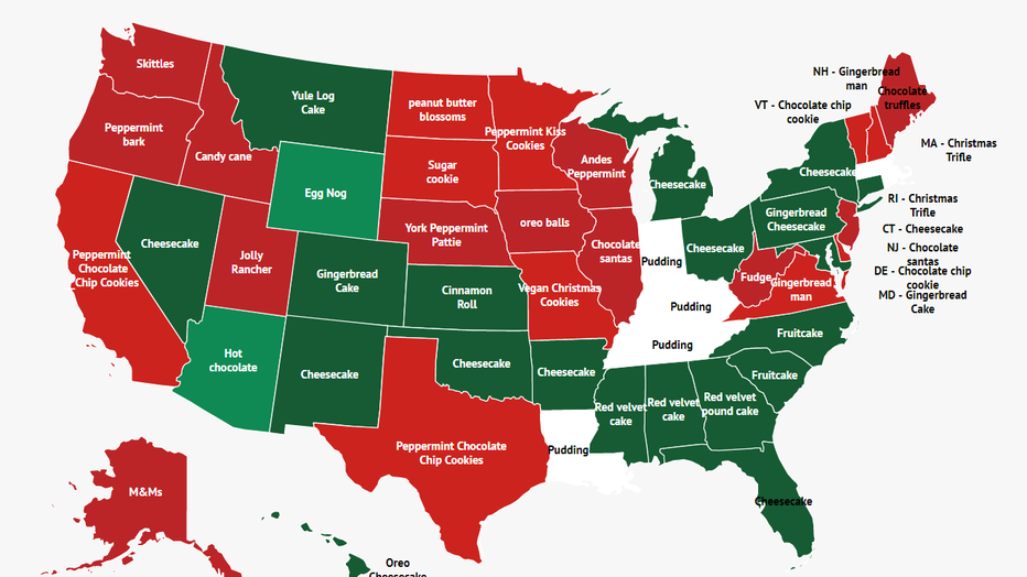 Zippia Releases List Of Most Popular Christmas Treat In Each State ...