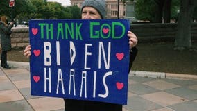 Biden, Harris supporters celebrate inauguration at Texas State Capitol