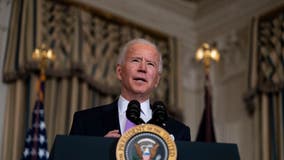 President Biden visits wounded soldiers at Walter Reed