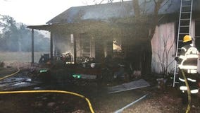 Candle believed to be cause of fire that destroys Fayette Co. home