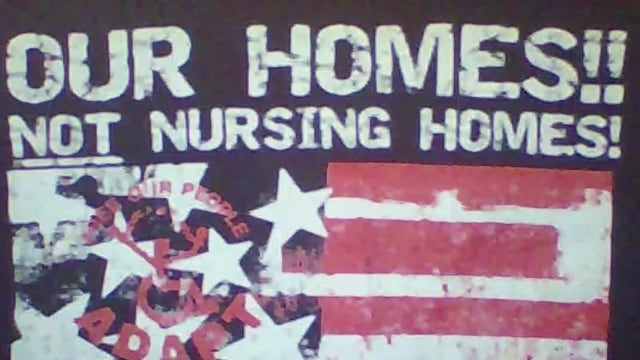 Push for legislation to help keep disabled out of nursing homes