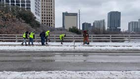 Austin Public Works crews clear streets, sidewalks of hazards