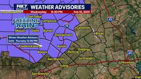 Record cold temperatures likely for central Texas