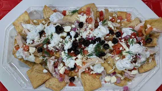 The perfect Super Bowl appetizer: Greek Nachos