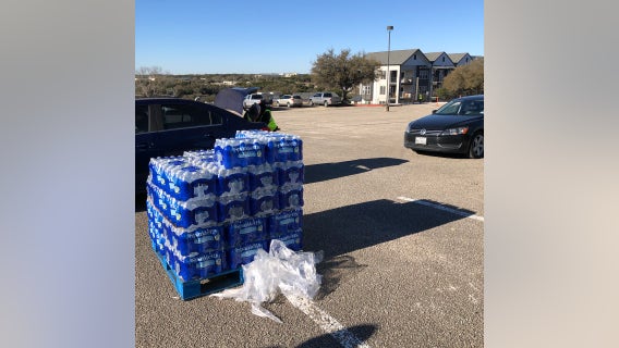 Where to get free water, meals in Austin area on Monday, Feb. 22