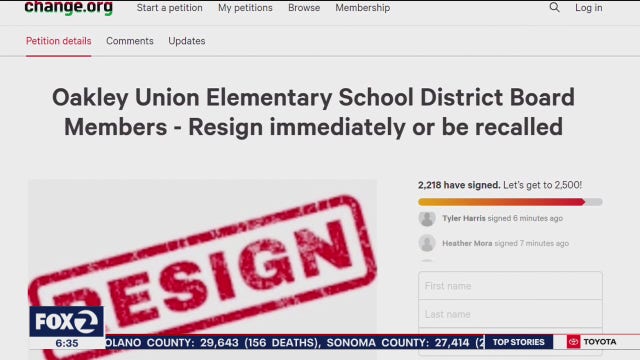 Entire Oakley school board resigns, apologizes for 'callous remarks'