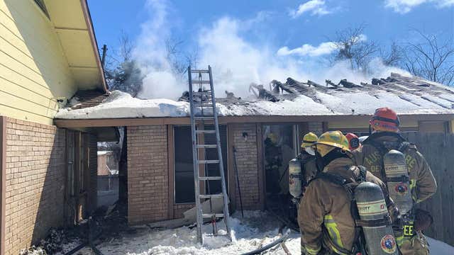 AFD battles 49 blazes in one day during winter storm last week