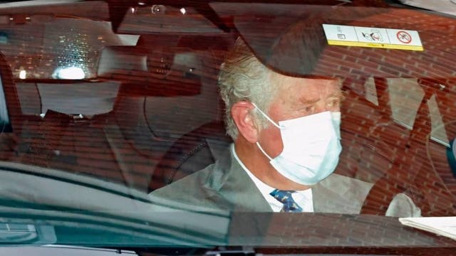 Prince Charles visits his father, 99-year-old Prince Philip, in hospital