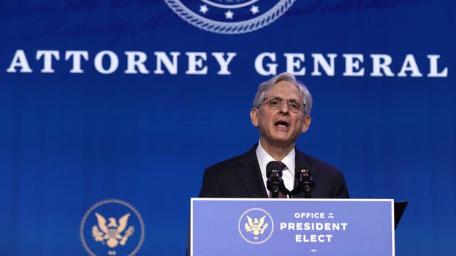 Former SCOTUS pick Merrick Garland set for Senate hearing on path to becoming AG