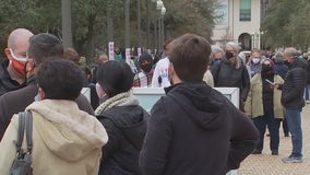 Thousands of invalid vaccine appointments hold up line at UT