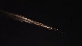 Rocket debris streak through sky leaving Pacific Northwest residents stunned