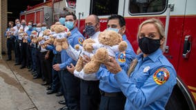 AFD receives pallets of teddy bears from Georgia