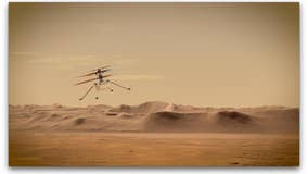 Small piece of Wright brothers' 1st aircraft to fly again on Mars