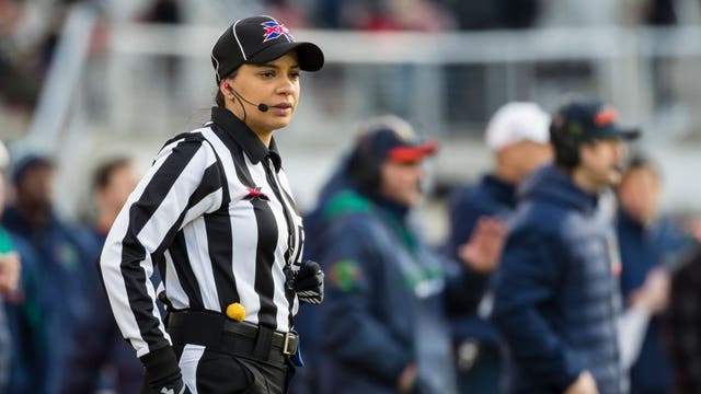 Maia Chaka becomes 1st Black woman named to NFL's officiating staff