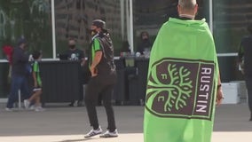 Crowds gather to watch Austin FC play inaugural match against LAFC