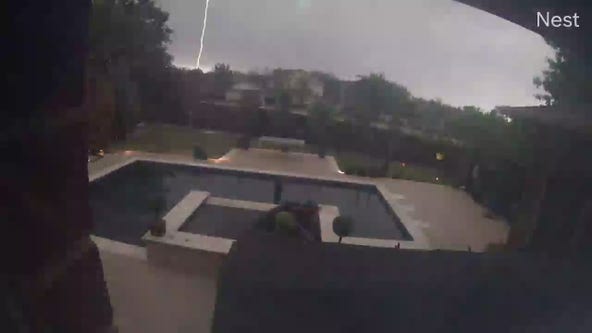 Cedar Park couple surprised by sudden lightning strike
