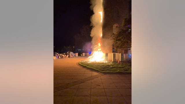 AFD's Buford Fire Tower sustains fire damage