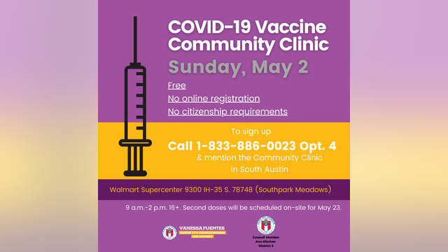 City leaders, Walmart host South Austin COVID-19 vaccine clinic