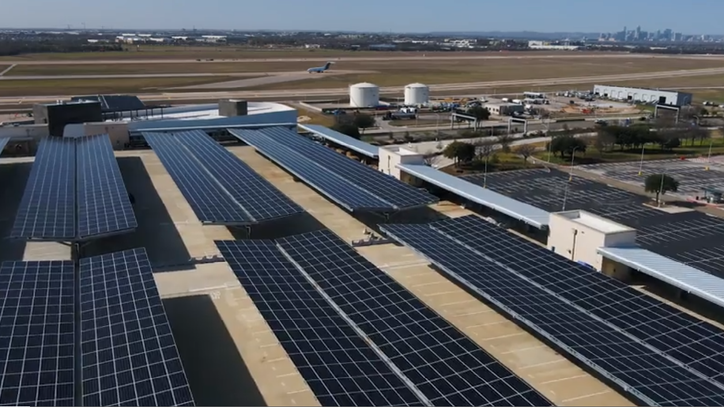 Austin-Bergstrom, Austin Energy unveil solar project atop parking garage - Vimarsana News