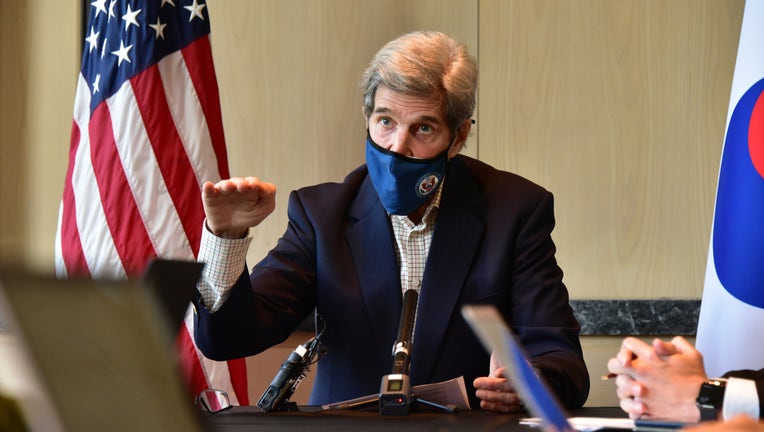 US Envoy For Climate Kerry Visits South Korea