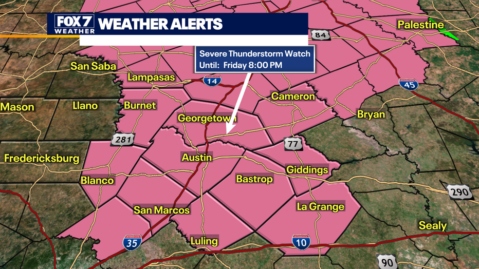 Using the warning polygon area, a demographic database at nctcog is queried to determine. Severe Thunderstorm Warning Texas . Severe Thunderstorm Watch Issued For Much Of Central Texas