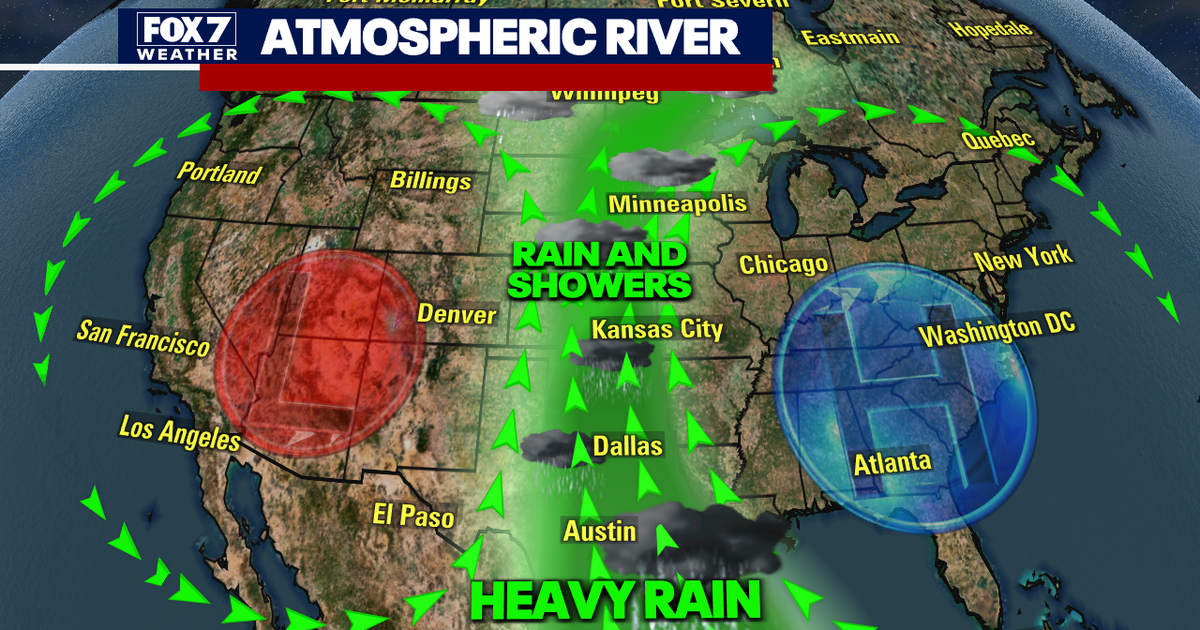 Atmospheric rivers bring heavy rain, flash flooding threats | FOX 7 Austin