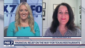 FOX 7 Discussion: Financial relief coming for Texas restaurants