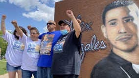 Dozens march to honor man killed in officer-involved shooting