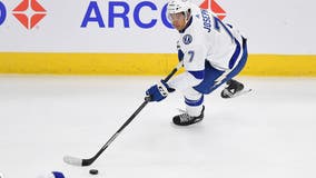 An NHL rarity: Tampa Bay Lightning start all-Black forward line