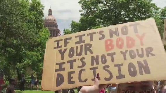 Hundreds protest 'Heartbeat Bill' abortion law at Texas Capitol