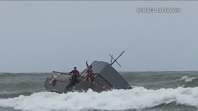 Three dead, dozens injured after vessel overturns off San Diego coast in apparent smuggling operation