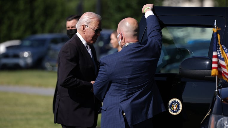 President Biden Returns To White House After Weekend In Delware