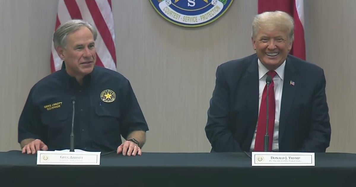Gov. Abbott, former Pres. Trump jointly visit Texas-Mexico border | FOX ...