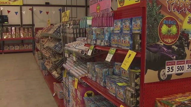 Local fireworks stands experiencing shortage ahead of July 4th