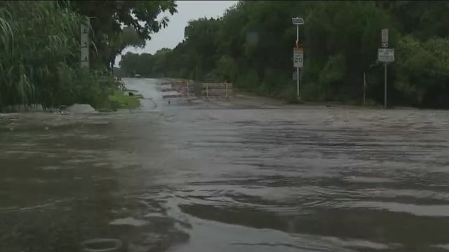More than 100 low water crossings closed due to flooding