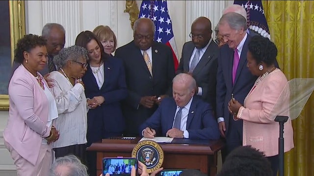 FOX 7 Discussion: Juneteenth becomes federal holiday