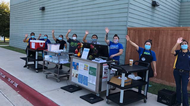 IDEA schools offer free meals to all children during the summer