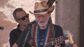 27 mile Moral March for Democracy ends with rally at Texas Capitol