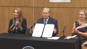 Texas governor ceremonially signs anti-fentanyl legislation in Houston